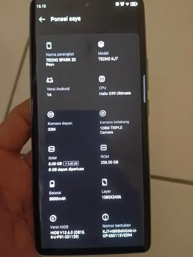 Tecno Spark 20 Pro Plus