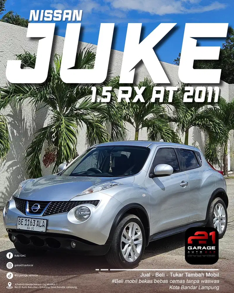 Nisan juke 2011 xtronic cvt metik jual cepat yuk buruan nnti ke abisan