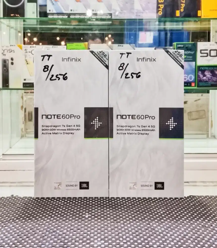 BARU..INFINIX NOTE 60 PRO RAM 8+8/256 SEGEL/GARANSI RESMI.
