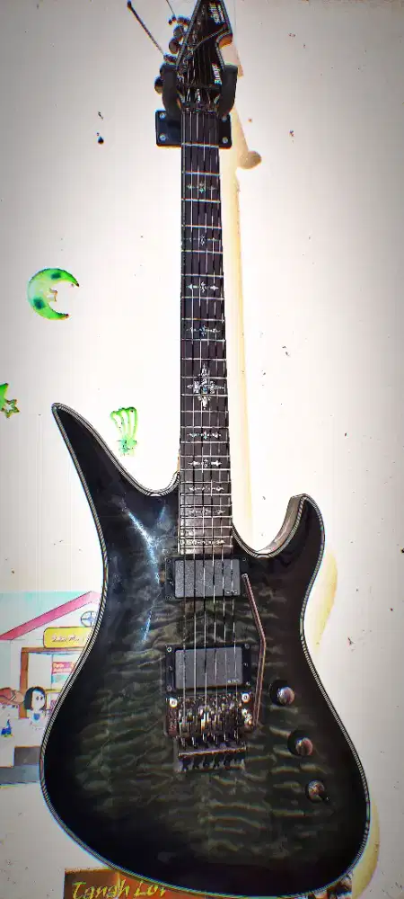 WTS schecter damien ellite avenger original