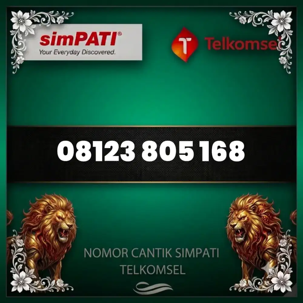 Nomor cantik simpati Telkomsel super seri bos ilufa