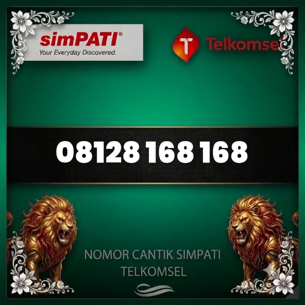 Nomor cantik simpati Telkomsel seri double ilufa