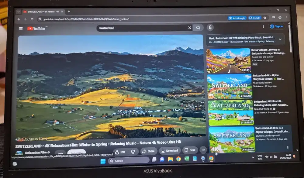Asus Vivobook core i7