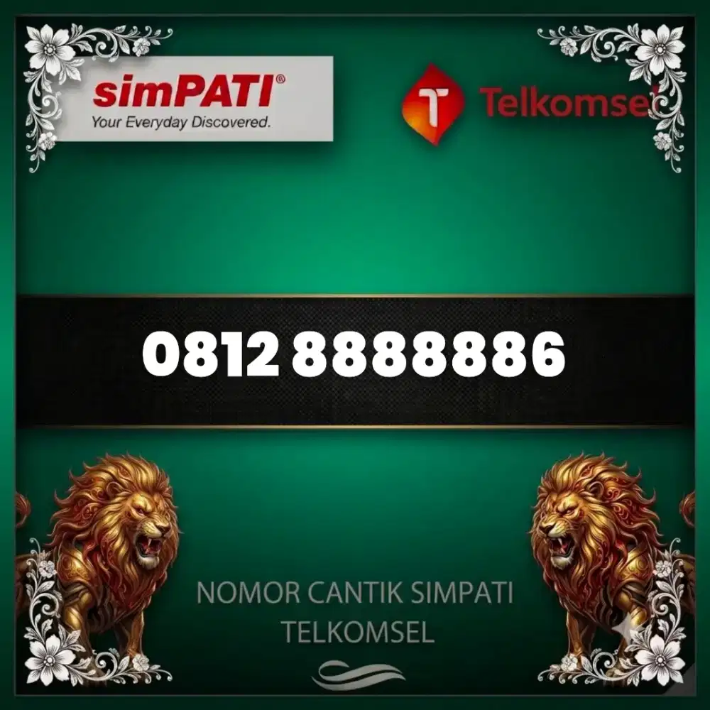 Nomor cantik simpati Telkomsel super