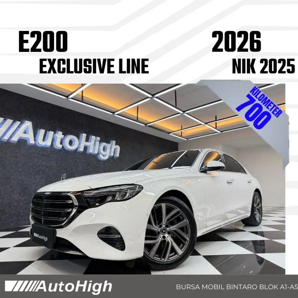 DP10% [Km700 Perak] E200 Exclusive 2025 White Reg 2026 #AUTOHIGH