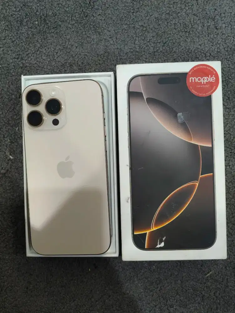Iphone 16 pro max 256 gb Fullset Ibox