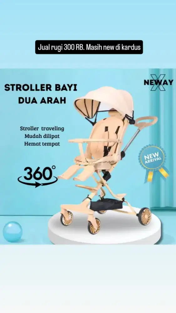 Stroller new Newayx masih dalam kardus