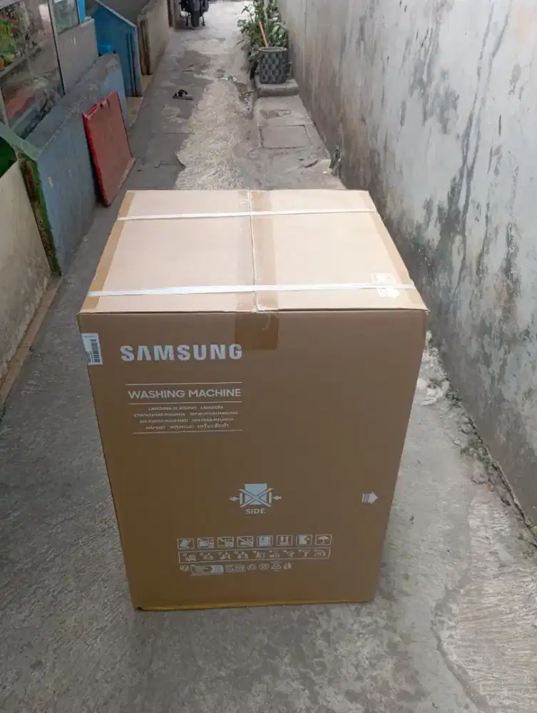 MESIN CUCI SAMSUNG 1 TABUNG TOP LODING 8 KG (BARU)