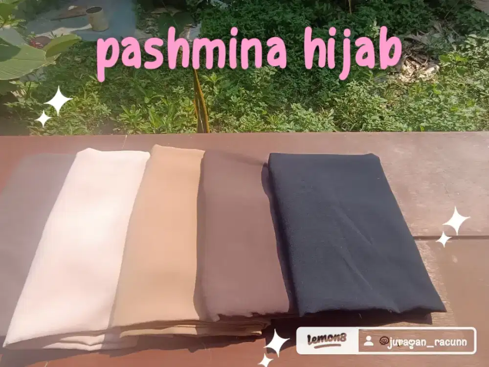 Pashmina ceruty / babydoll / pashmina kaos & pashmina viscose