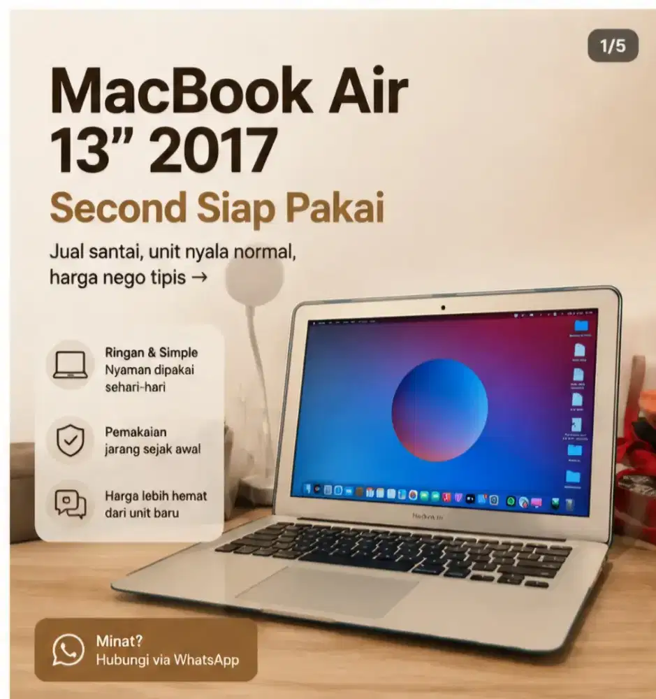 MacBook Air 13 2017 SSD 256 GB 13 inch