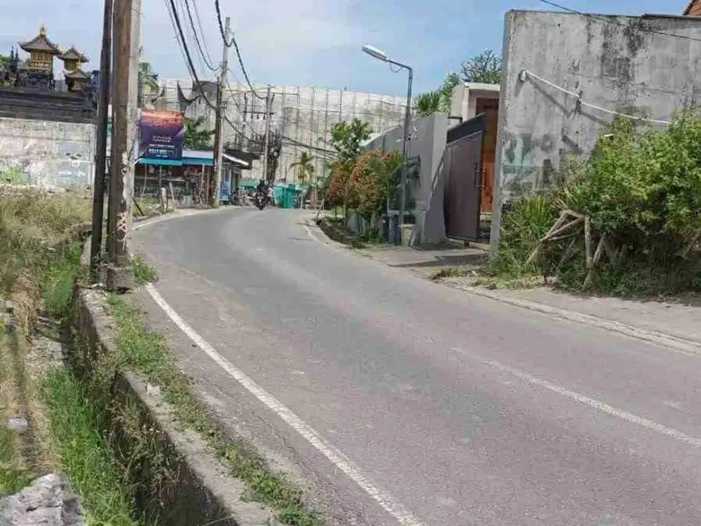 jual tanah 5,3 are dekat Atlas Canggu tibubeneng Bali