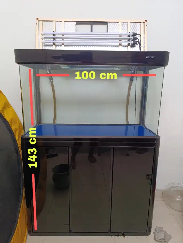 Di jual Aquarium Premium Merek Boyu