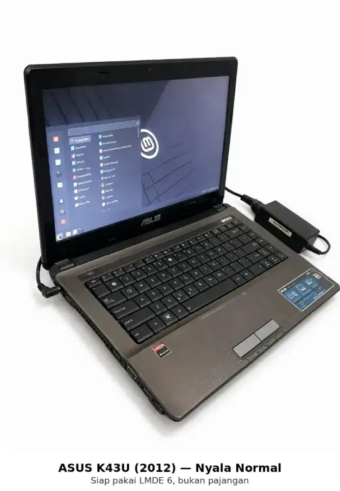 ASUS K43U AMD E450 RAM 2GB HDD 320GB - Normal