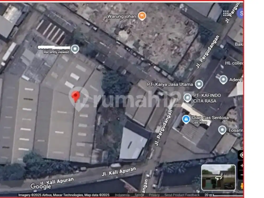 Gudang/Pabrik Dijual, LT: 5800M2, LB: 3500M2. HGB, (Lihat Video), Lokasi Daerah Pergudangan - Pabrikan, bisa Lewati Cont40', Kapuk, Cengkareng, Jak-Ba