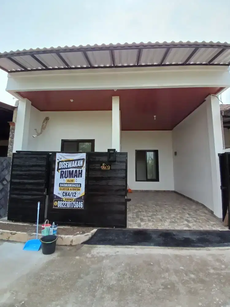 Dikontrakan rumah di perumahan darmawangsa residen cluster kedaton