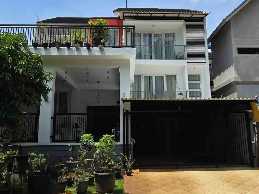 Dijual Rumah View Taman Besar di Bsd Cluster Puspita Loka Bsd Tangerang