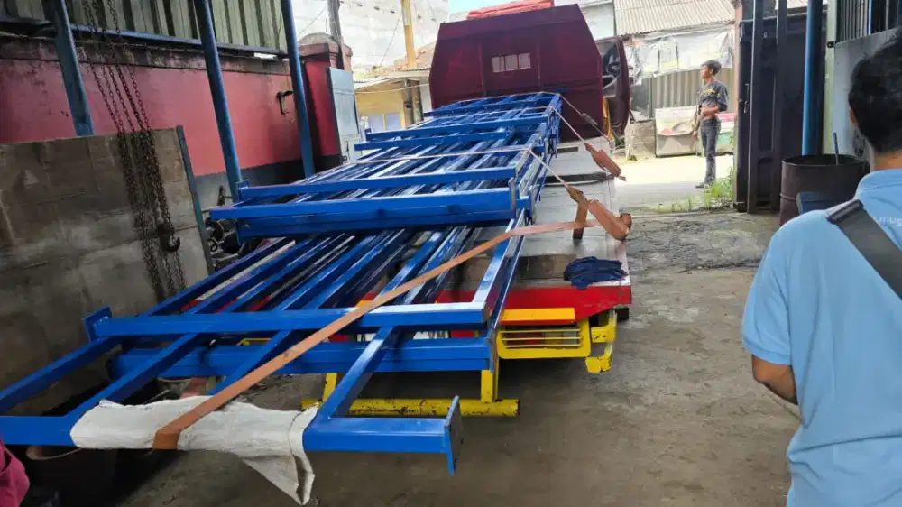 Fabrikasi Baja - Pembuatan Rak, Tiang PJU, Box Panel DLL