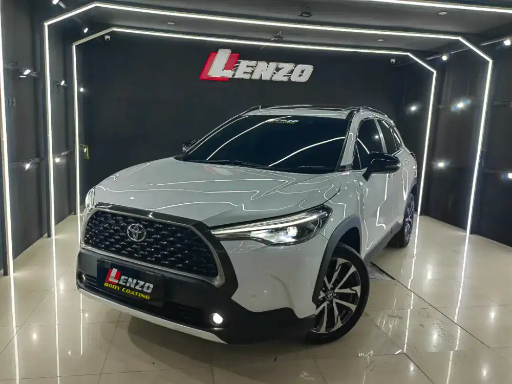 100%OriCat Sunroof Non Hybrid Corolla Cross matic 2020 Putih Corola