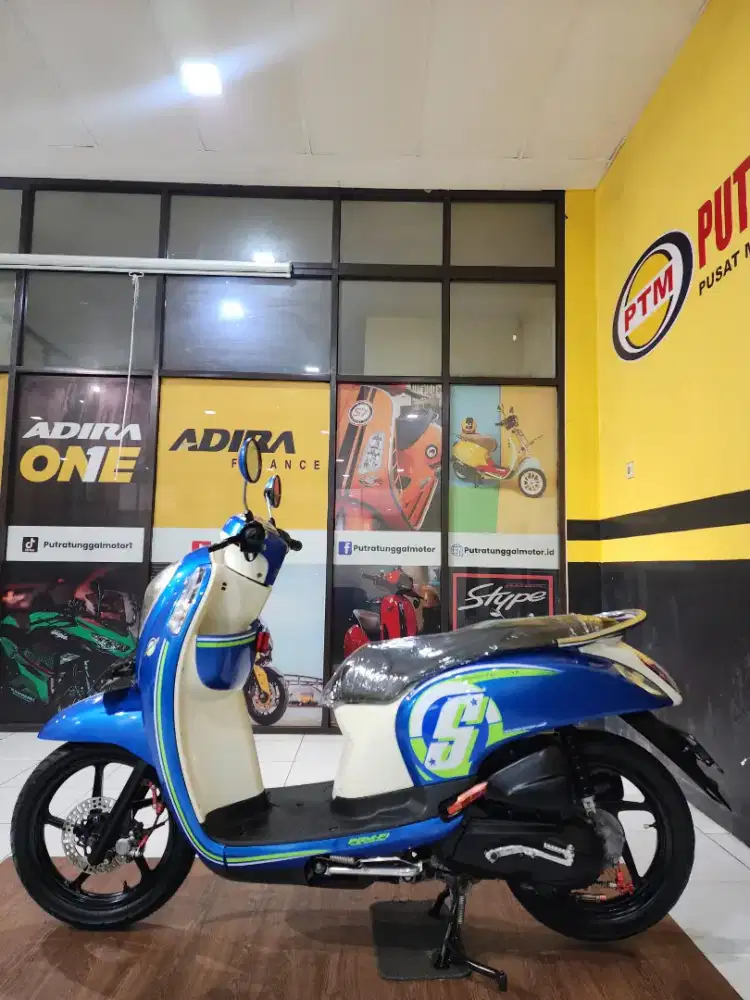 SCOOPY OLD TAHUN 2013,PEMBAYARAN CASH AJA