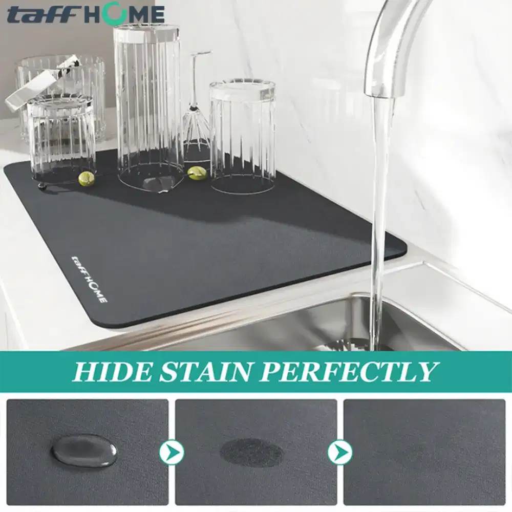 Bar Mat Splash Proof Non Slip Alas Meja Tatakan Gelas 50x39.5cm