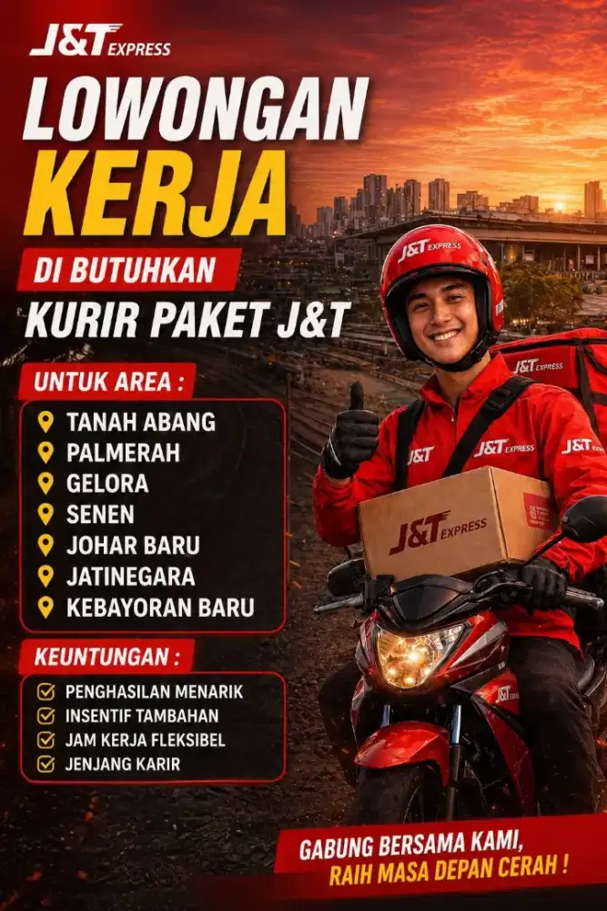 Kurir paket J&T