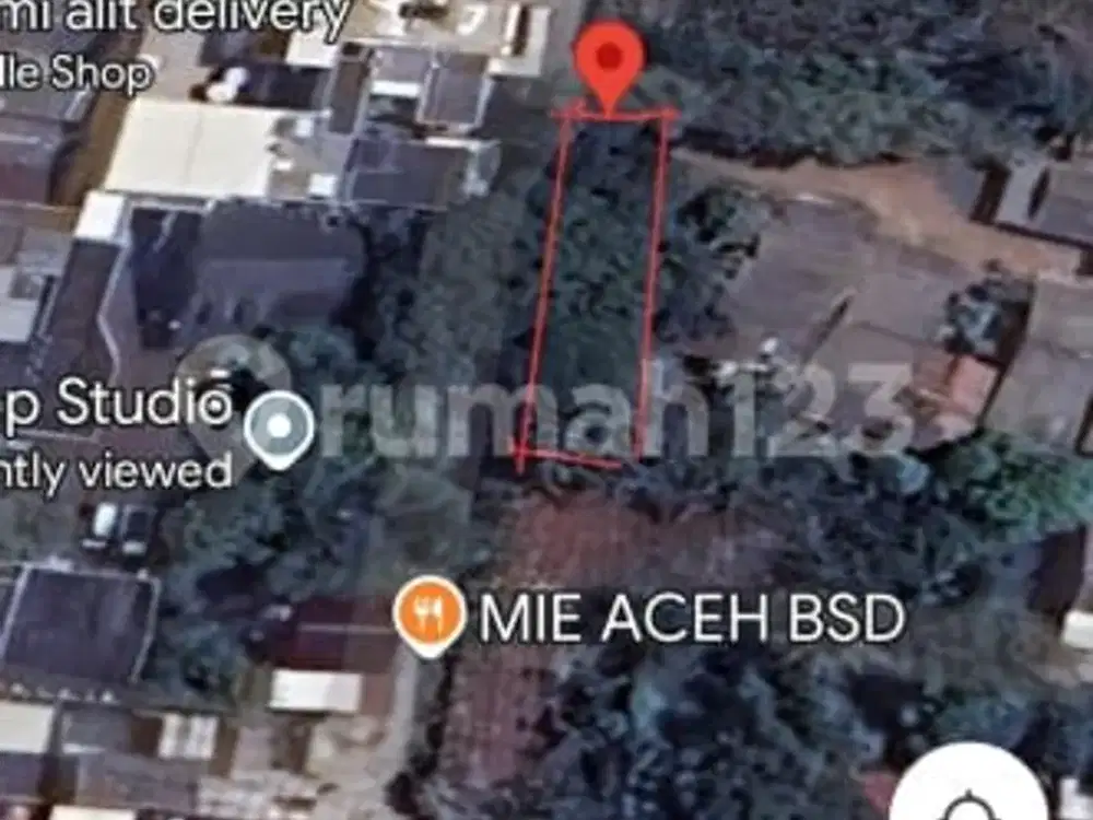 Kavling Sebelah Perumahan Villa Melati Mas Jelupang Tangerang Di Jelupang
