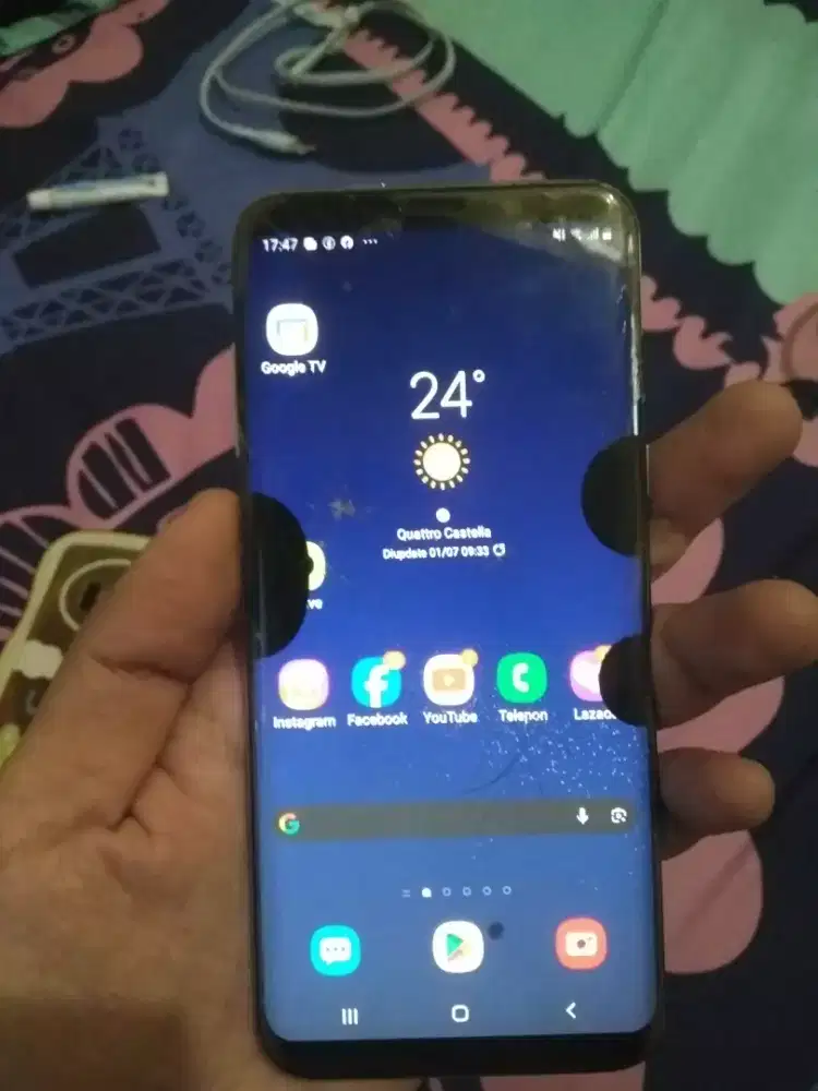 Samsung s8 plus sein bisa TT jeung hp kondisi kumaha ge
