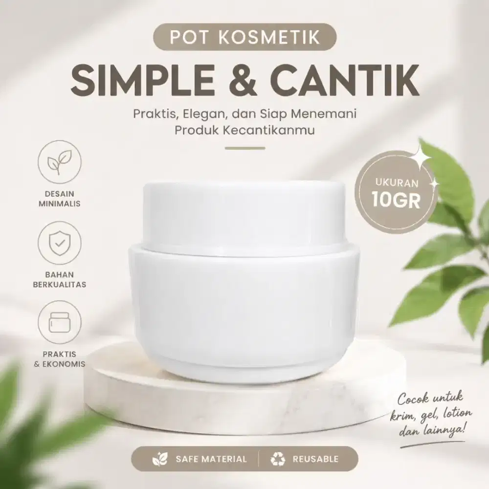 Pot Kimura Round 10 gr Cocok untuk UMKM dan Brand profesional