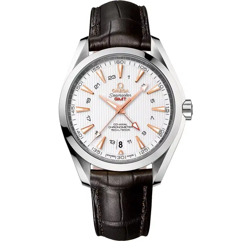 Omega Seamaster Aqua Terra GMT Gold Index Chronograph 43