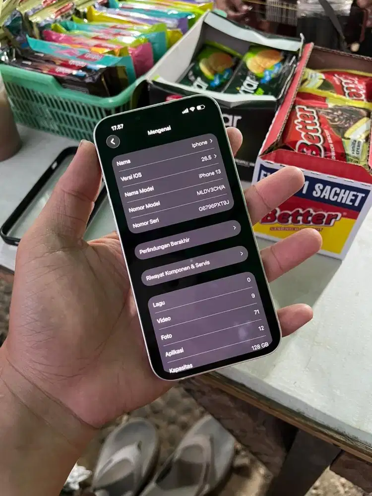 Iphone 13 128 inter all op