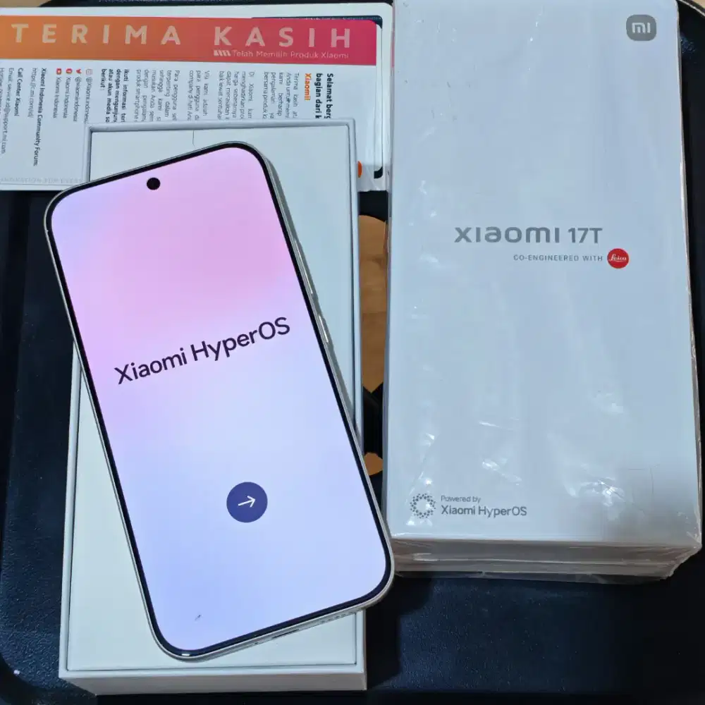 Xiaomi 17T 5G 12/512 Resmi Open Box