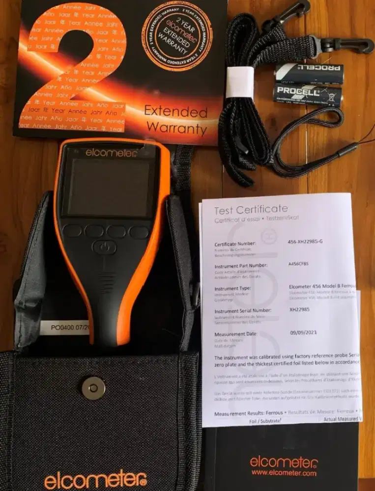 Jual Elcometer 456 Gauge Model B A456CFBS