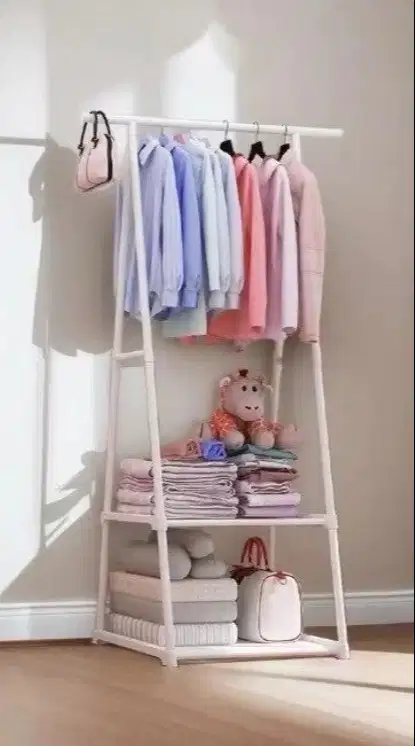 Rak Penyimpanan Baju Dan barang satu set