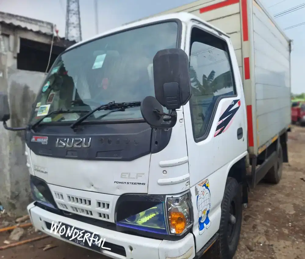 Isuzu Elf 4ban PS100 NKR Box Alum Turbo Bio Solar Euro2 Colt Dutro