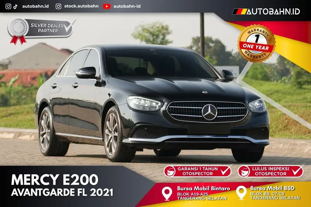 Pride Power Attitude! Mercedes Benz E200 Avantgarde Facelift 2021