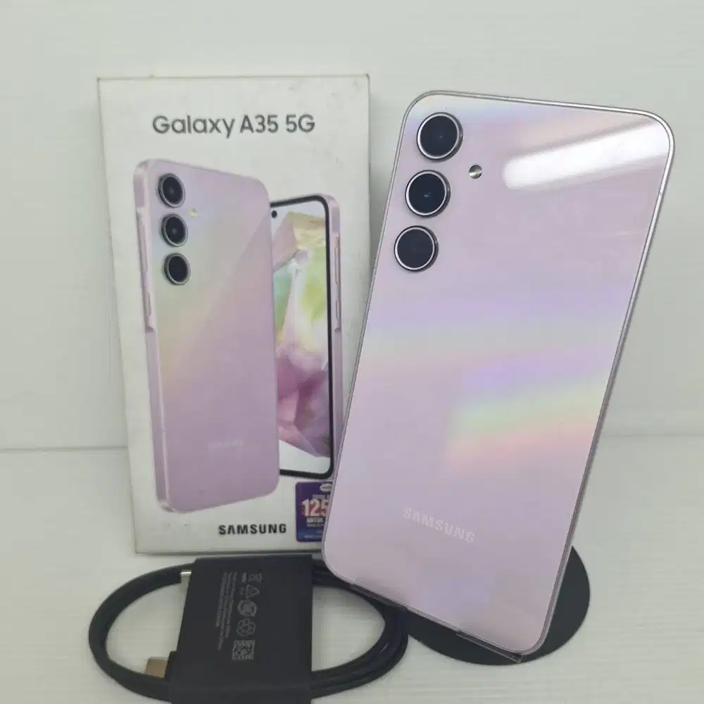 TERMURAH SAMSUNG GALAXY A35 5G 8/256 LILAC KOMPLIT
