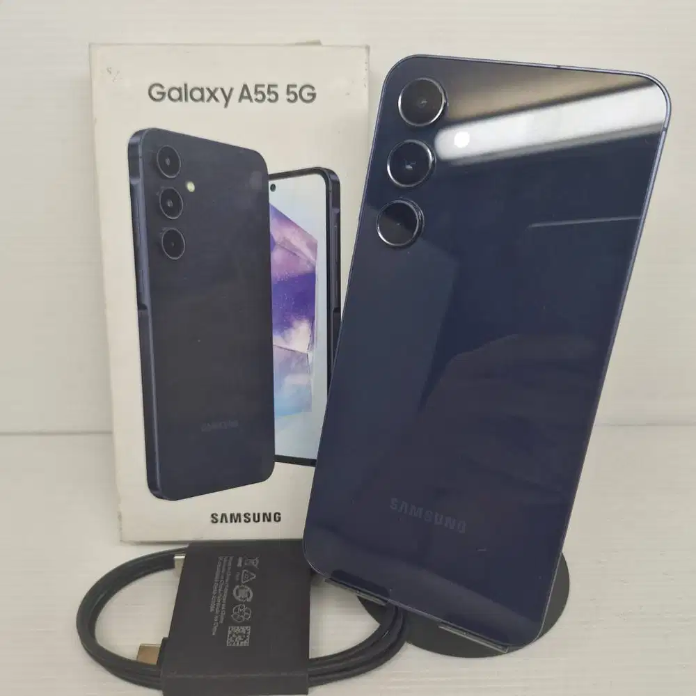 MULUS SAMSUNG GALAXY A55 5G 12/256 NAVY KOMPLIT