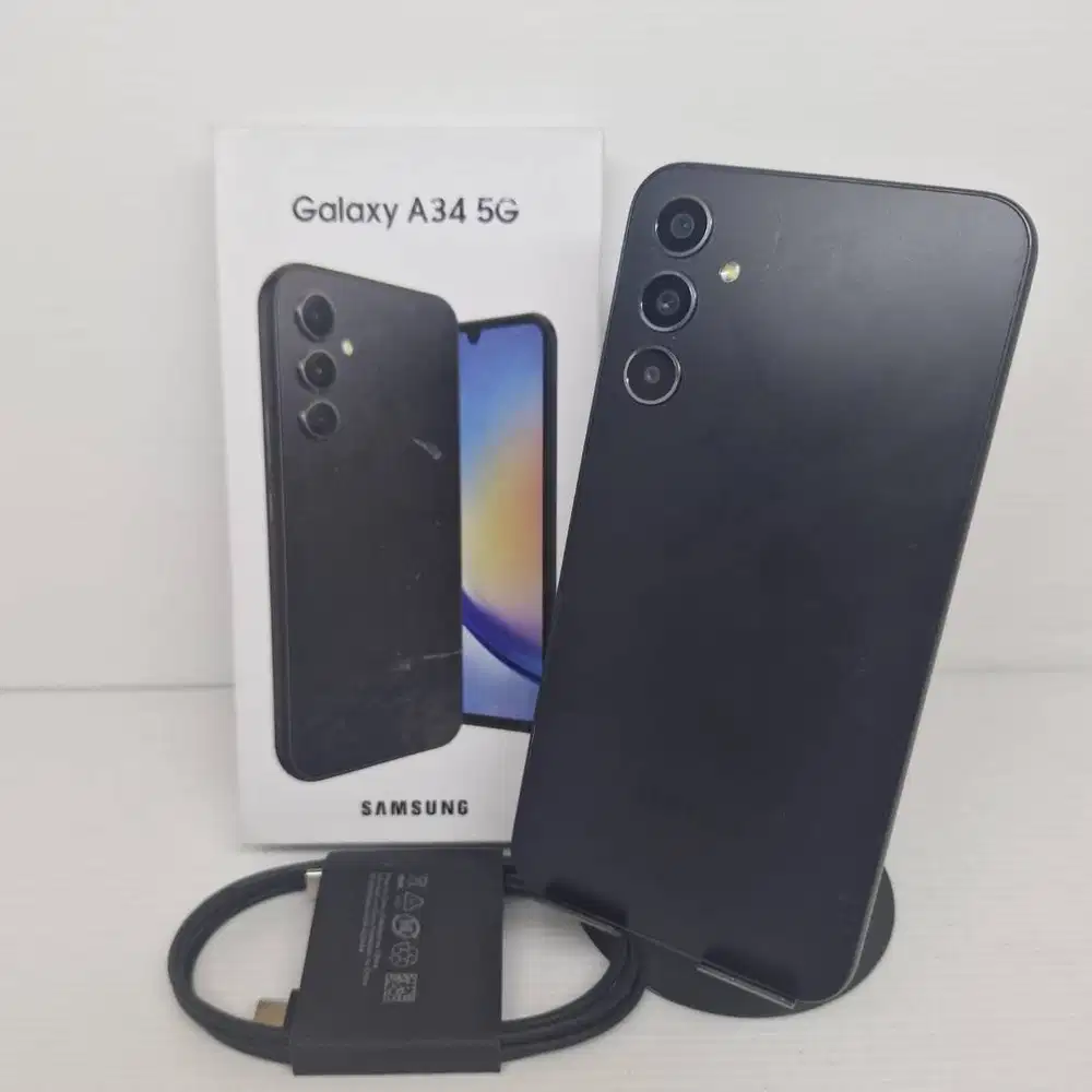 HOT SALE SAMSUNG GALAXY A34 5G 8/128 GRAPHITE KOMPLIT