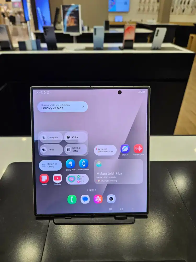 Samsung Galaxy Z Fold7 512GB Diskon 3 Juta Cicilan 0% Kartu Kredit