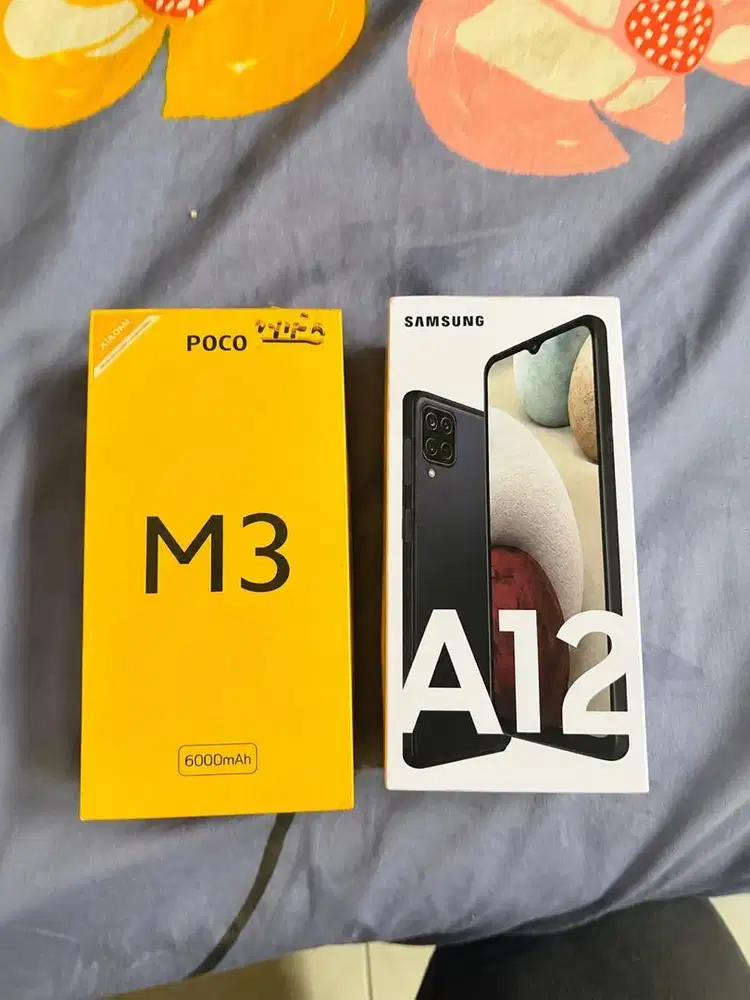Poco M3 & samsung A12