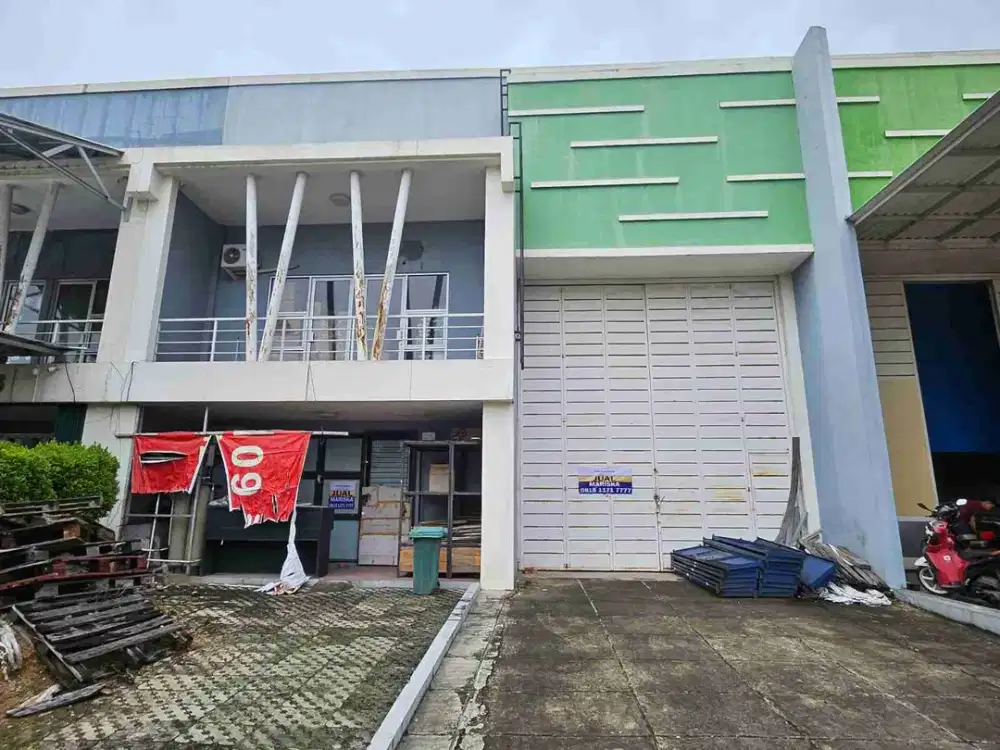Dijual Gudang di Pergudangan Berlian 88, Diklat Pemda Tangerang