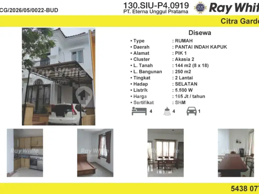 Dijual Rumah Mewah Murah Strategis Pik 1 SHM Jakut 0021-Bud
