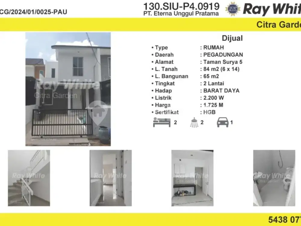 Dijual Rumah Baru Renov Murah Tamansurya 5 Jakbar0025-Pau