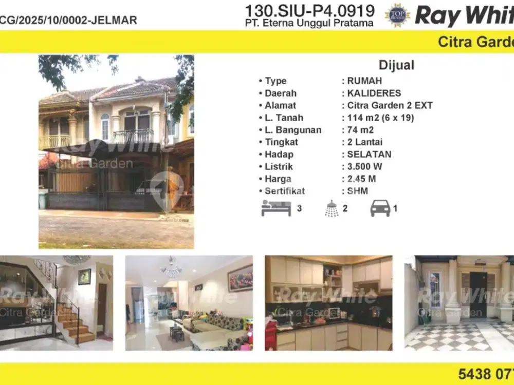 Dijual Rumah Murah Citra 2 Extension Jakarta Barat 0002-jelmar