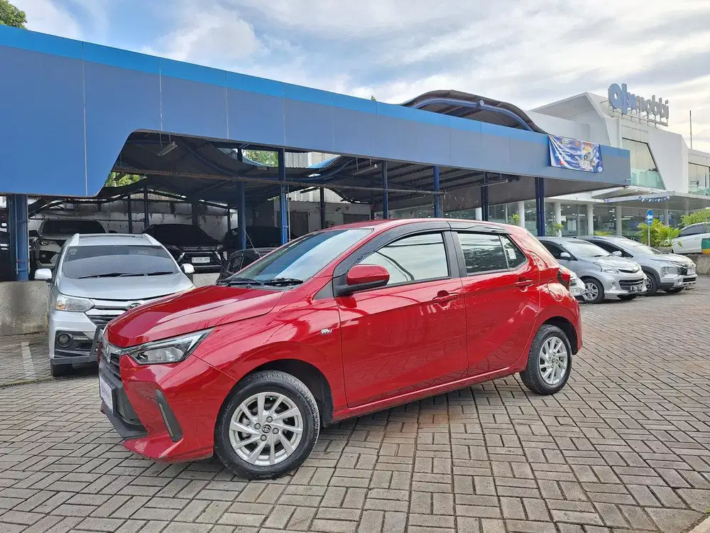DP 1 JUTA Toyota Agya 1.2 New G Bensin-AT 2023 Merah CHOBB