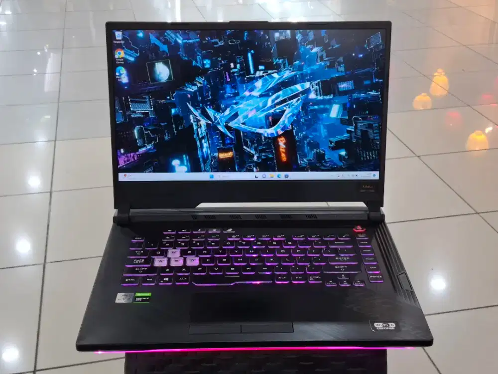 ASUS ROG Strix  intel Core i7-10750H GTX 166l50 Ti RAM 16GB SSD 512GB