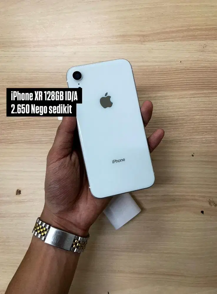iPhone XR White 128 GB MULUS nominus!
