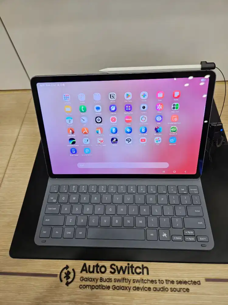 Samsung TAB S10 Lite 5G Gratis Keyboard, Speaker dan Charger 45 Watt