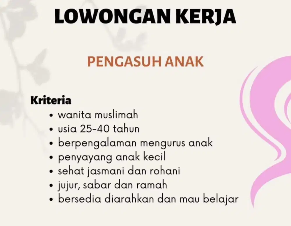 d bthkn p jaga ank kecil