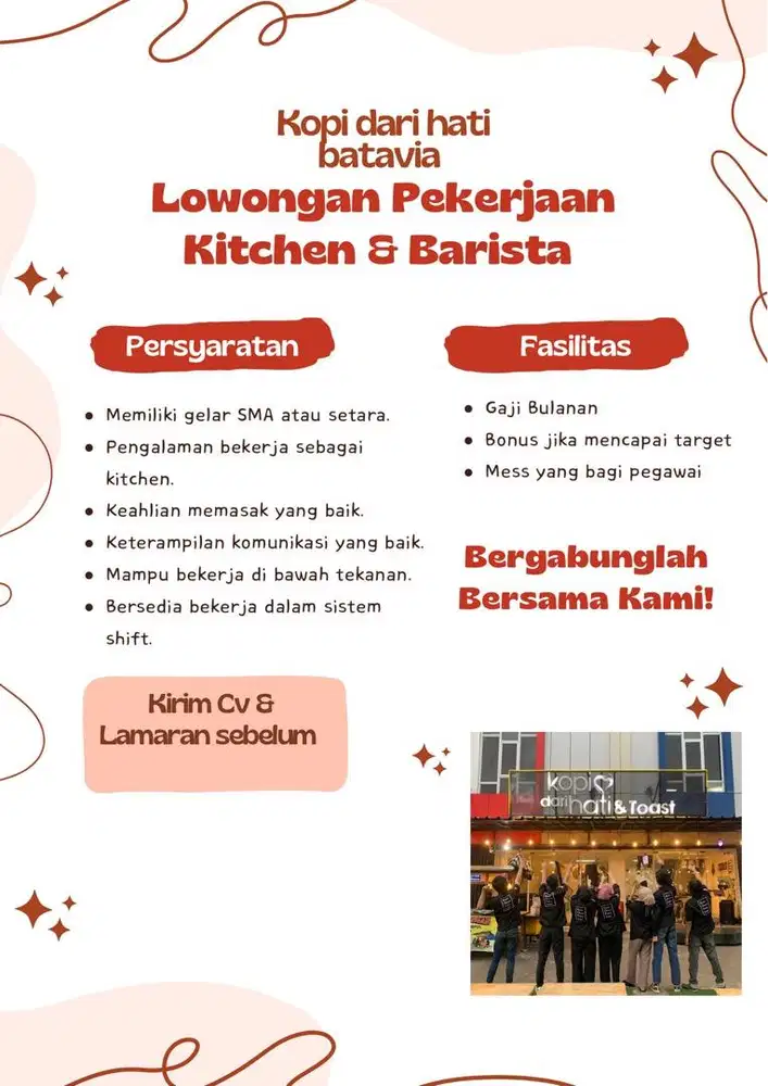 Info loker cafe